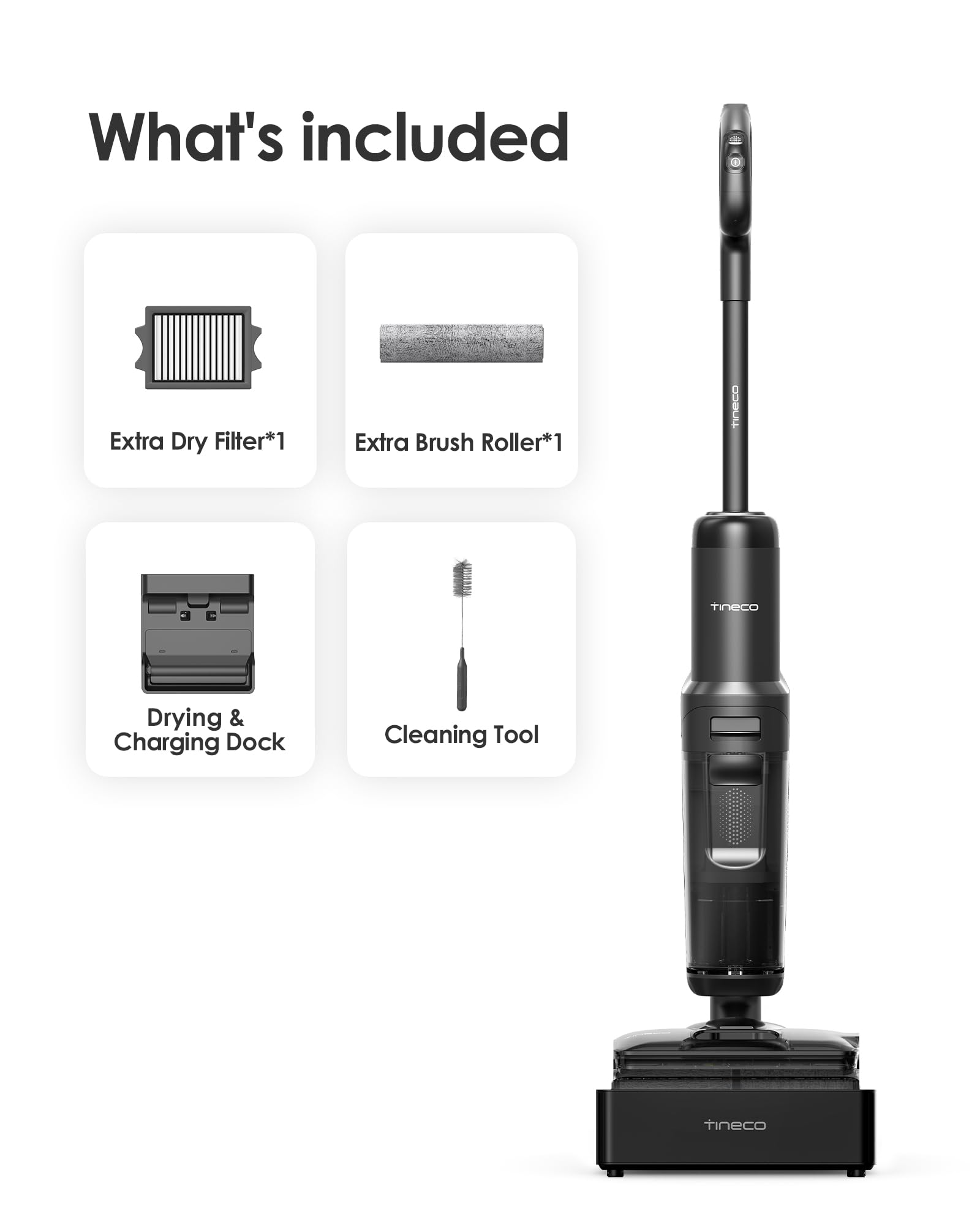 Shark Steam & Scrub Steam Mop, All-in-One Hard Floor Cleaner, Grey, S8001 product image 19
