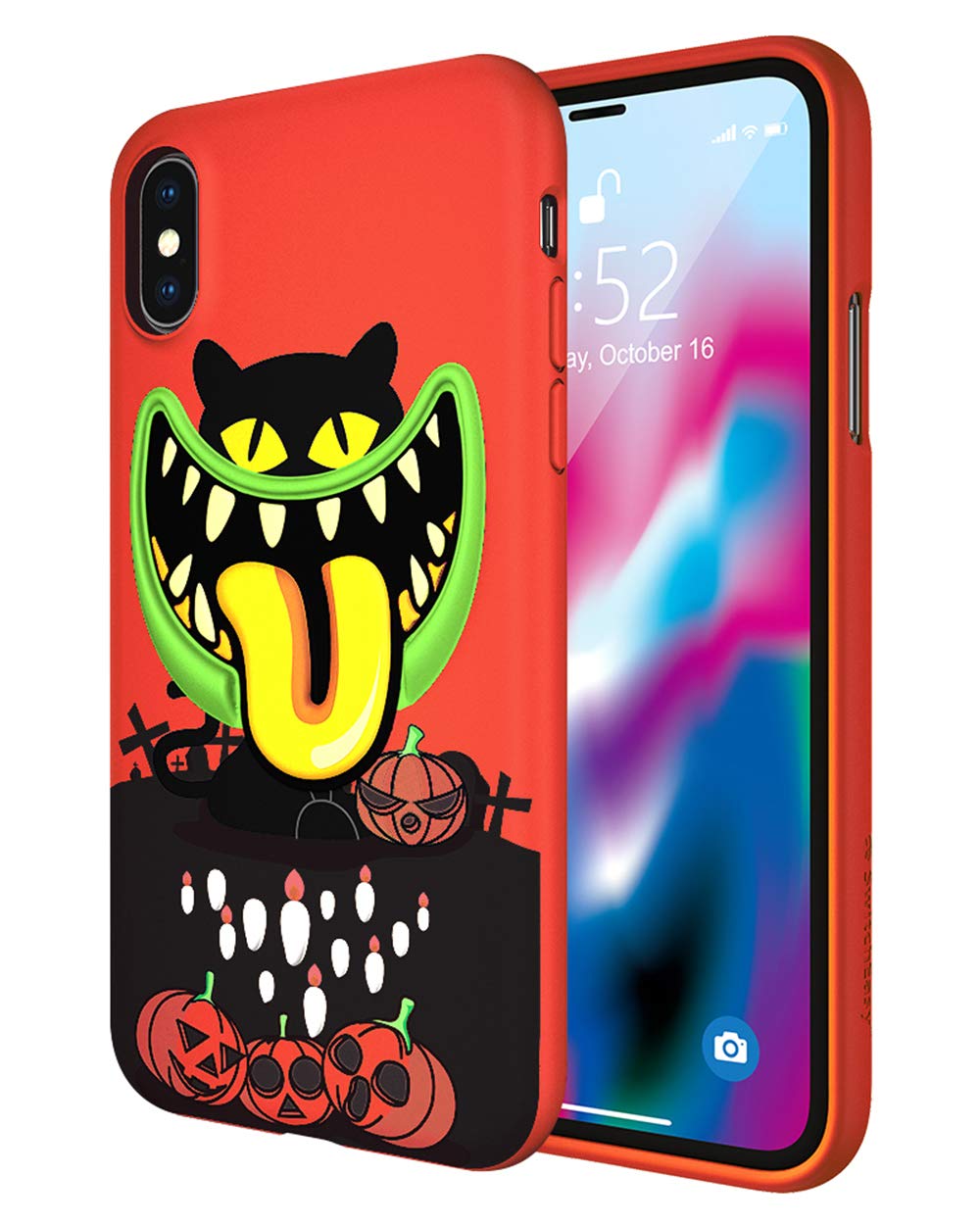 【難あり】iPhoneXR Qixxronics Phone Case for iPhone XR Phone Case Shockproof