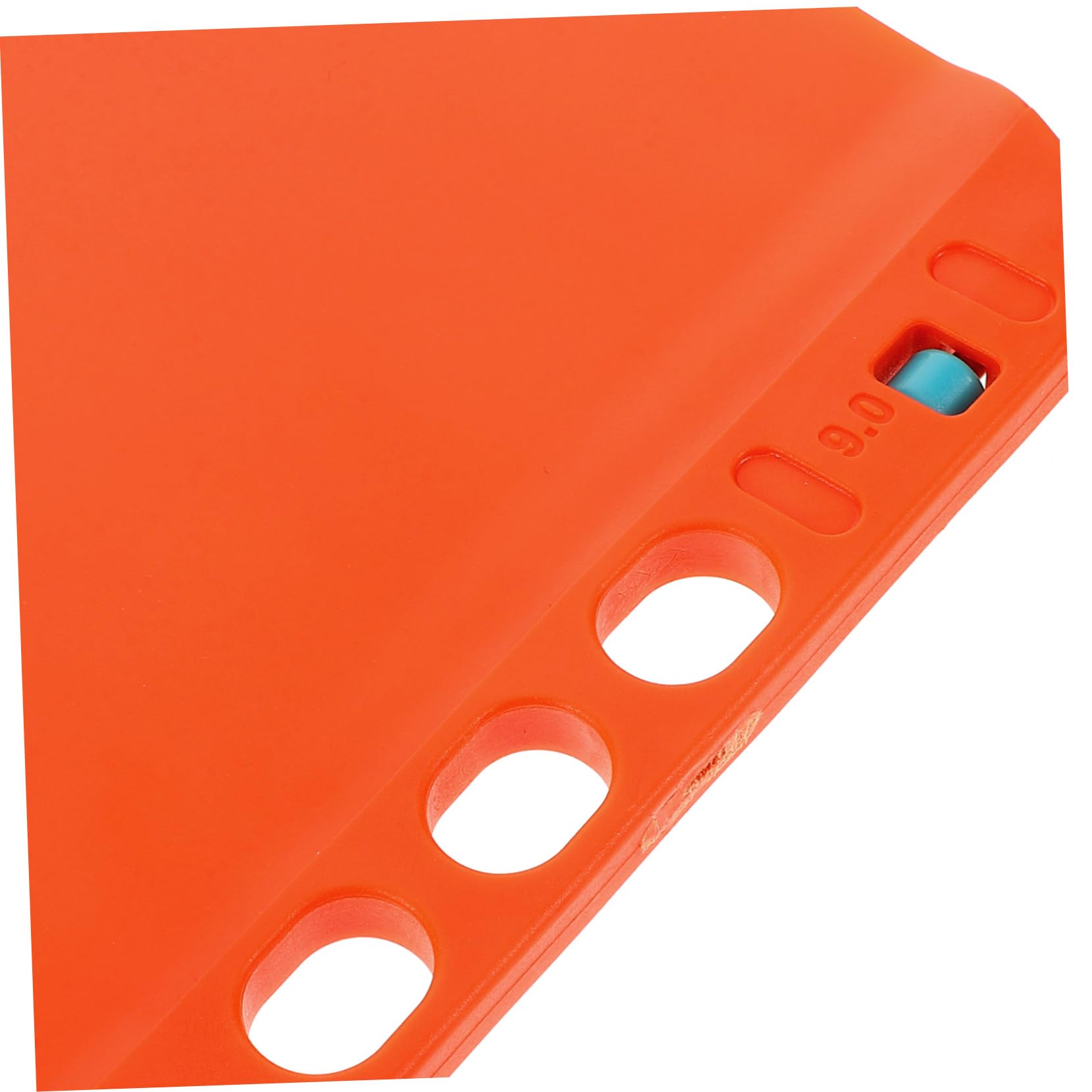 Aileron de Planche de Surf Orange Amovible, Stabilisateur d'eau pour Paddleboard, Diviseur d'eau Profilé en Matériau Robuste, Accessoire de Remplacement pour Planche à Pagaie,