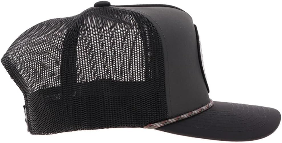 HOOEY Quanah Hat - Adjustable Snapback Cap, 5-Panel Mesh Back Outdoor & Casual Baseball Hat for Men & Women