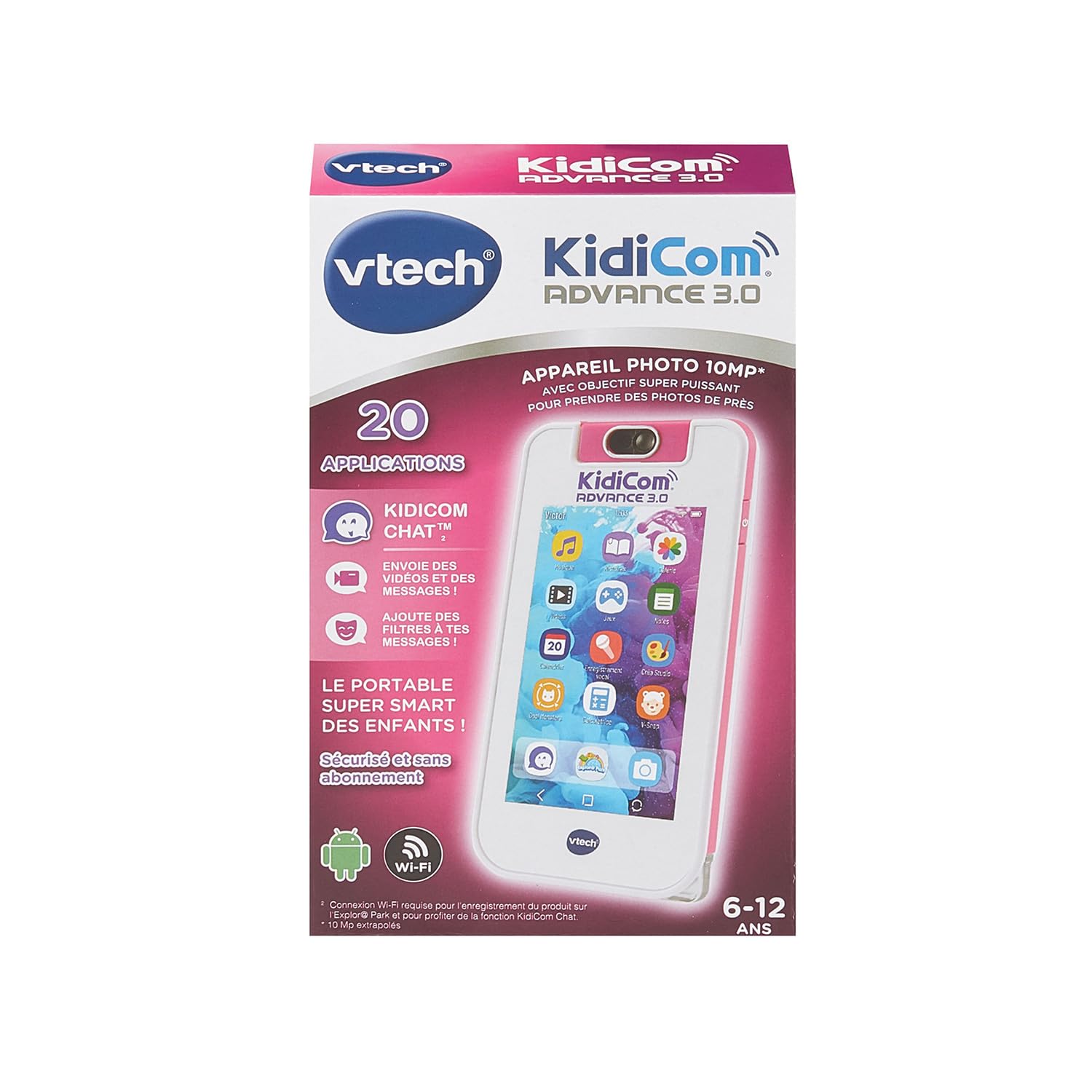 VTech. Juguete electrónico Niño, 80-541179, Rosa, Estándar