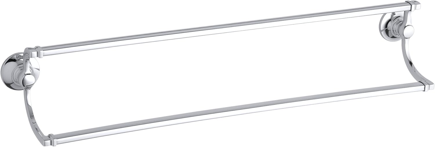 Flаѕh Dеаlѕ - 60% оƒƒ KOHLER K-11413-CP Bancroft 24-Inch Double Towel Bar, Polished Chrome
