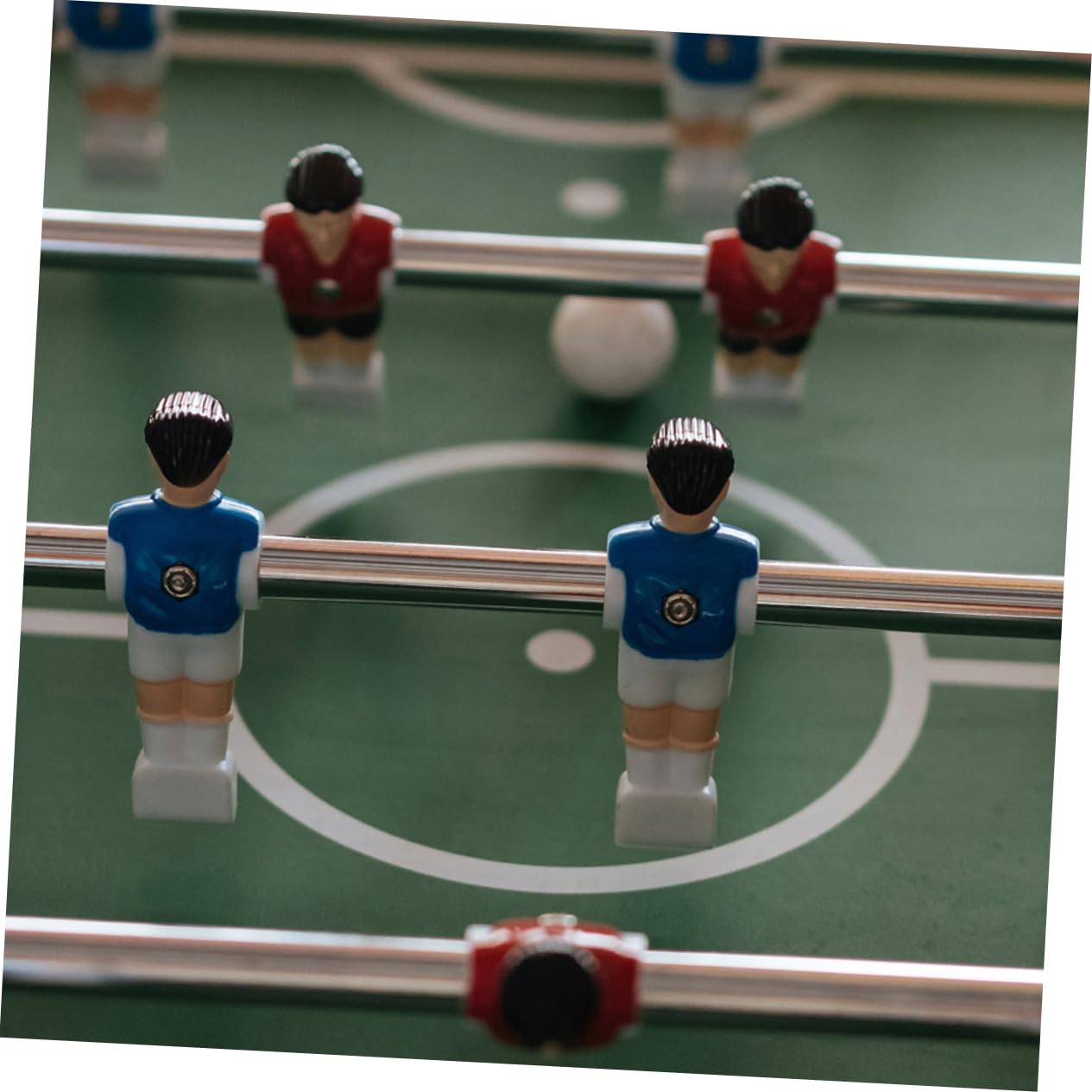 Asta Di Metallo Per Calcio Balilla 8mm x 52,5cm Accessorio Per Calcio Da Tavolo Ricambio Per Biliardino Impugnatura Ergonomica Per Gioco Da Tavolo