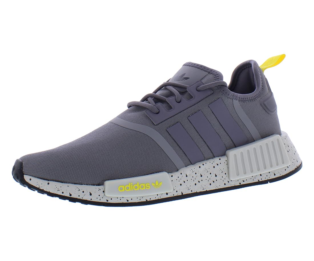 adidas NMD_R1 Mens Shoes Size 8, Color: Grey/White/Black-Grey