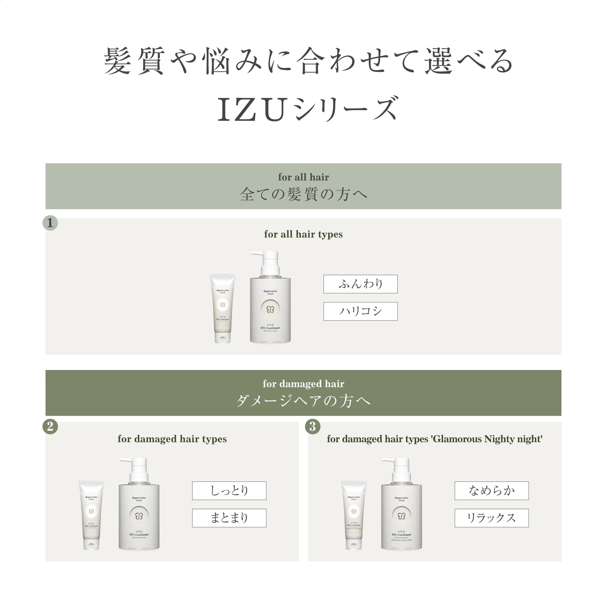 Amazon | 【ギフト】uka(ウカ) IZU シャンプー＆コンディショナー指
