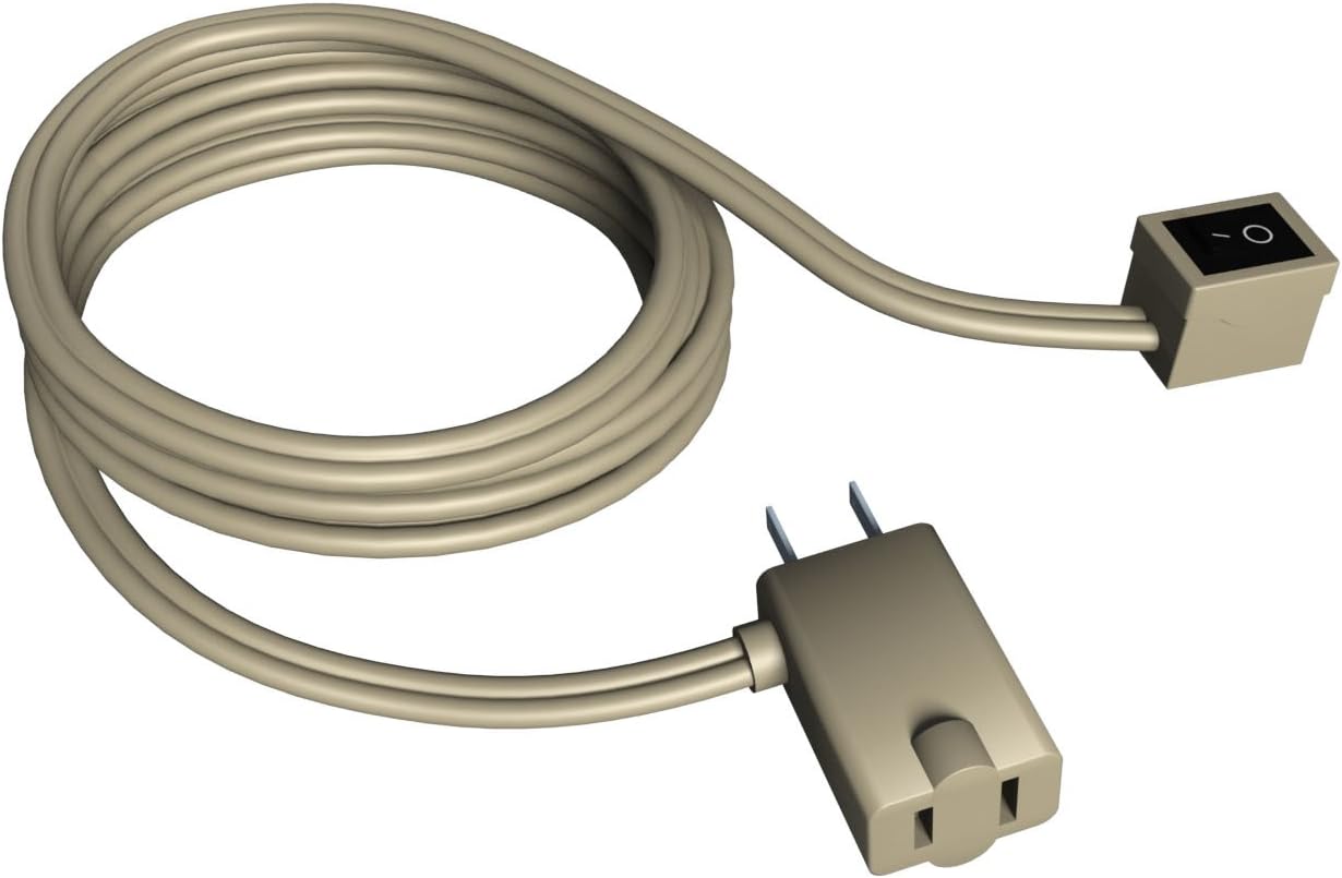 STANLEY 31324 CordMax Switch Polarized Extension Appliance Cords & Receptacles, Beige