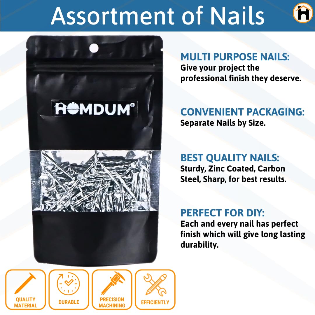 Concrete Nails - 100 Pack, 1 1/2" -7
