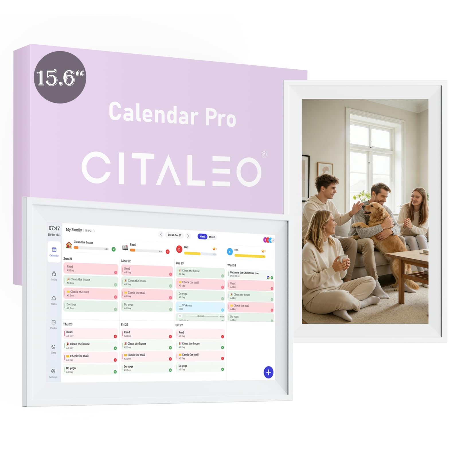 Amazon.com: CITALEO Digital Calendar, 15.6-Inch Smart Calendar For