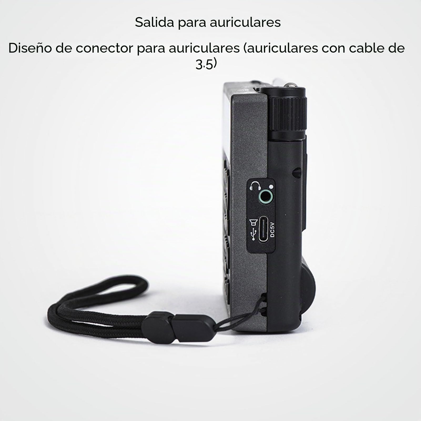 Multibanda SW FM MW Air WB V UHF, Radio Portátil, Control de App Reproducción BT Radio Digital con Conector para Auriculares de 3,5 Mm, Alarma SOS y Linterna (Green)