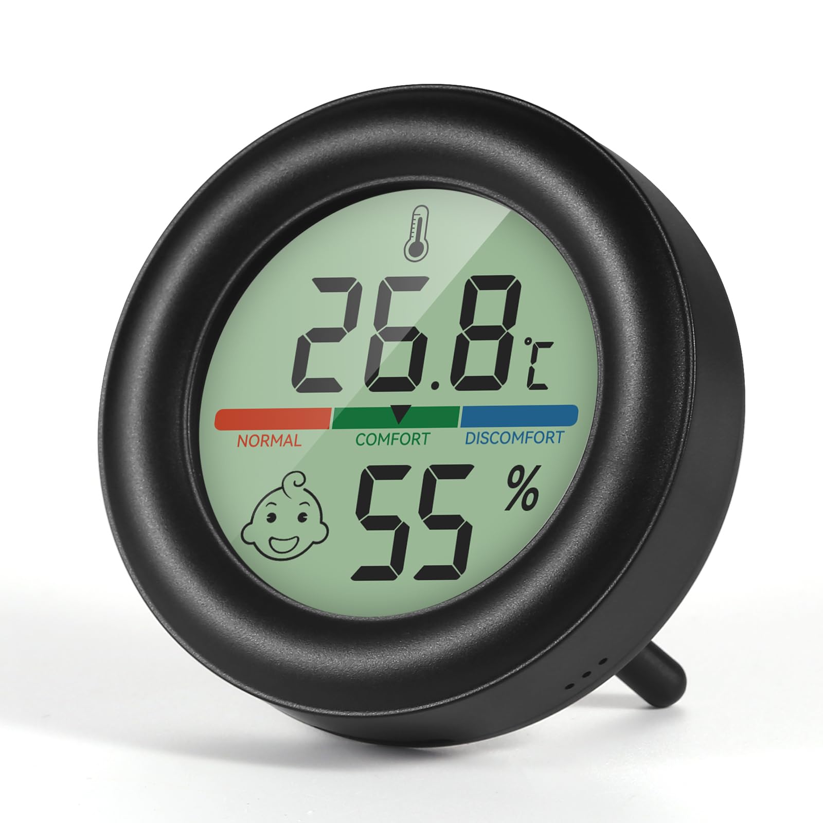 温室・ショーケース 10個収納 デジタル温度計付き