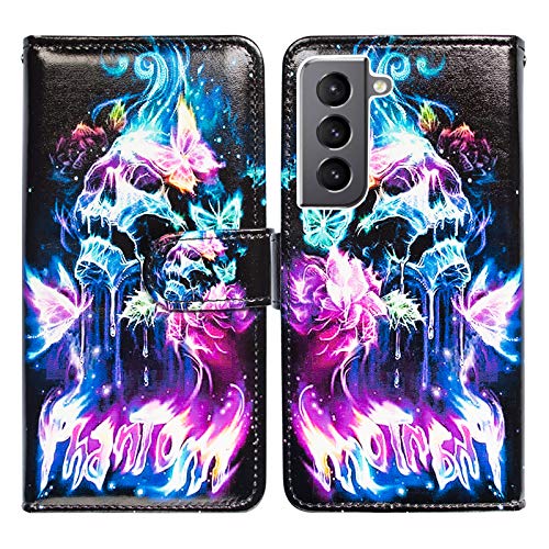 Évitez l'encombrement avec la coque Galaxy S21 en cuir et porte-cartes