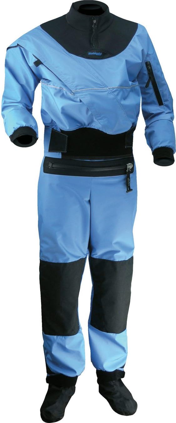 Stohlquist Women's Gpod Drysuit with Tunnel, Powder Blue