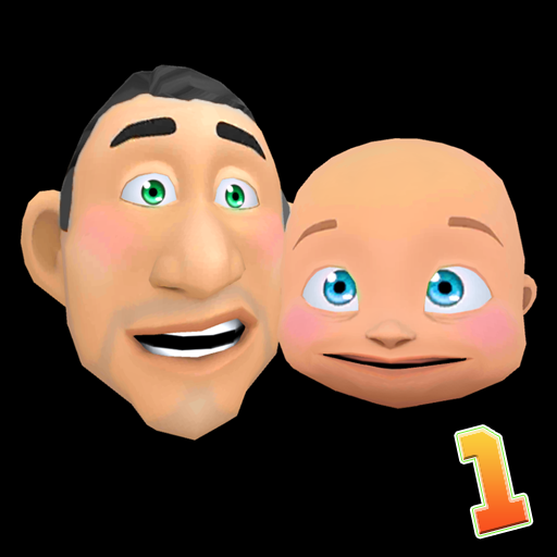 Wo ist Ihr virtuelles, ungezogenes Baby- und Papa-Spaßspiel: Finden Sie den Baby- und virtuellen Mama-Neugeborenen-Simulator