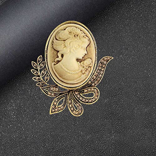 Ezing 4Pcs Brooch Lot with Large Big Size Rhinestone Crystal Fashion Jewelry2