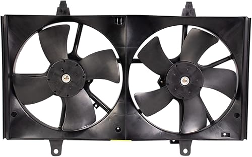 Vista 84 de TRQ Conjunto de ventilador de enfriamiento dual para radiador Compatible con 2004-2006 Lexus ES330 Toyota Camry 2004-2008 Solara LX3115111