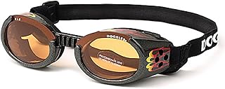 Doggles ILS Large Racing Flames Frame and Orange Lens