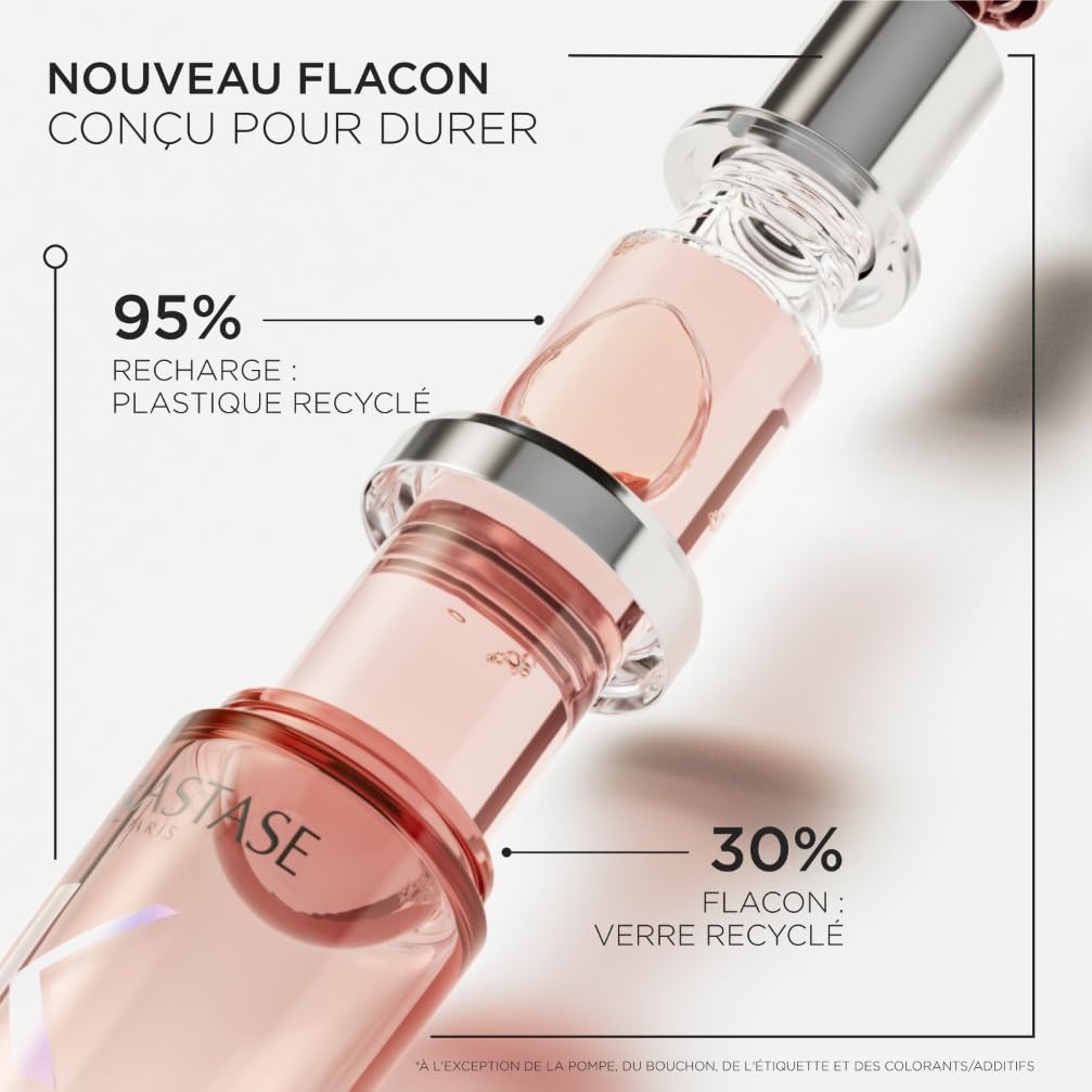 KÉRASTASE Chroma Absolu - L'Huile Chroma Éclat Rechargeable - Huile Capillaire Brillance Multi-Usage - Soin Thermo-Protecteur Sans Rinçage - Extrait de Centella Asiatica - Cheveux Colorés