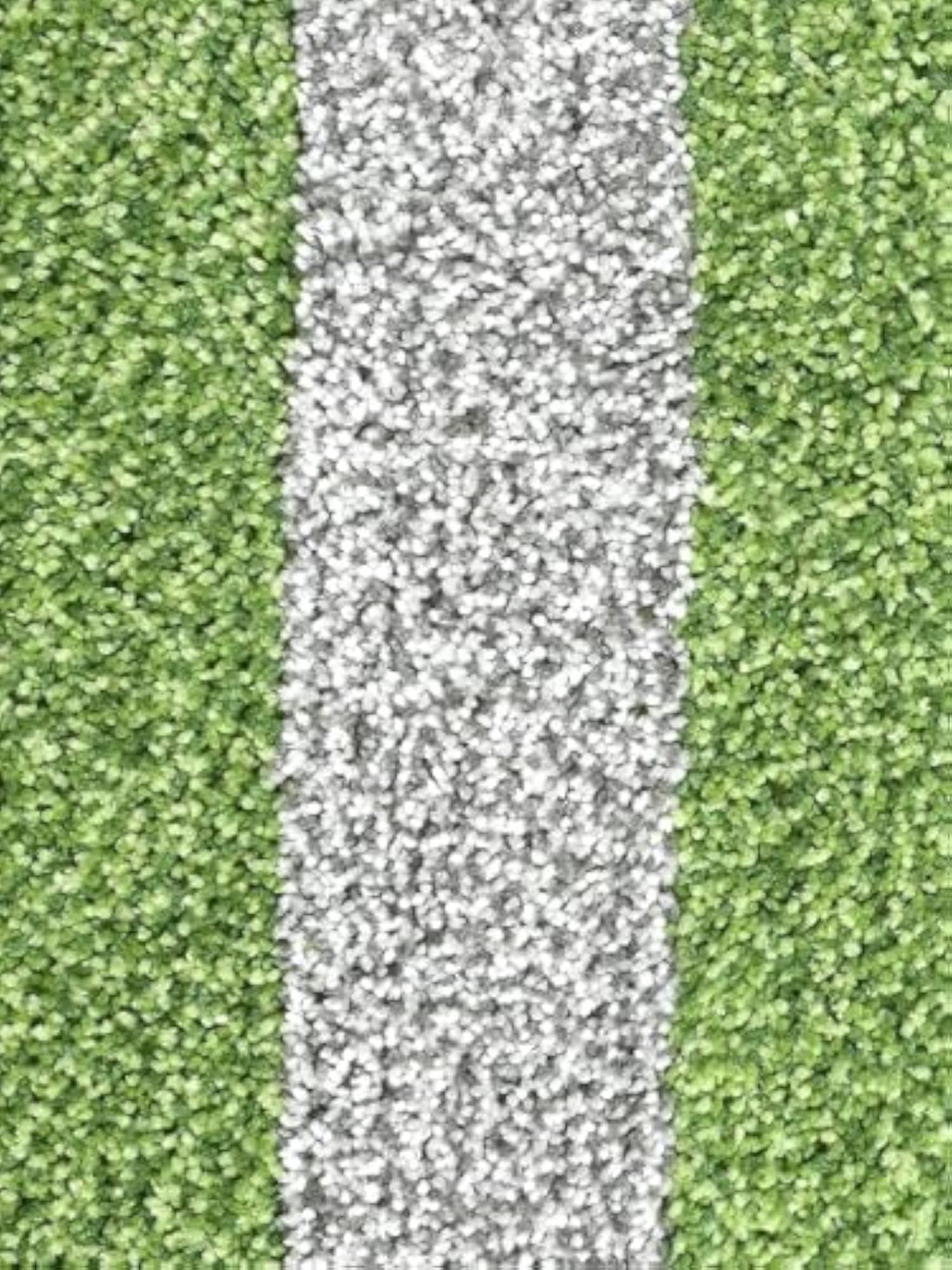 Microfiber Soft Antiskid Bathmat 2Pc, Green