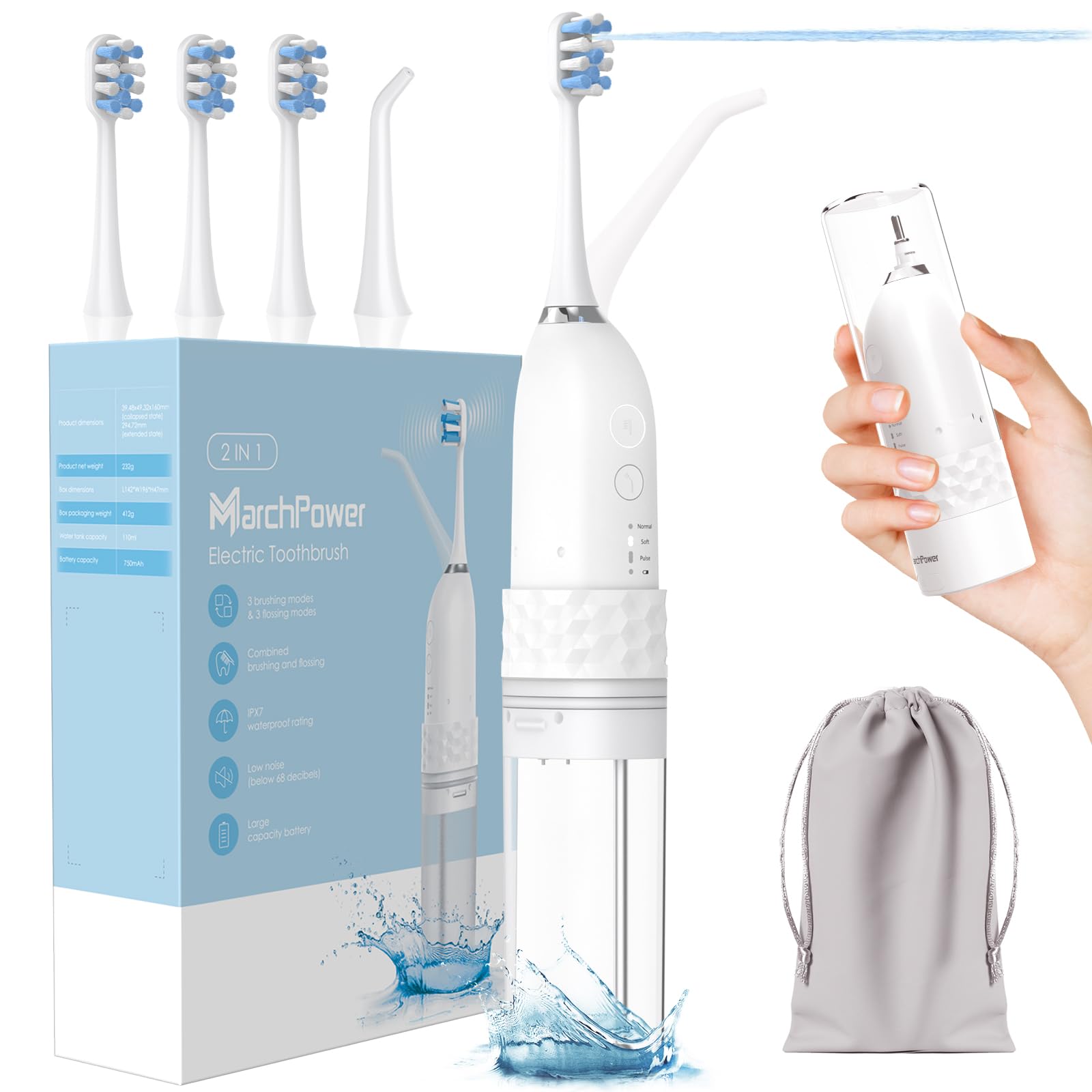 best electric toothbrush with flosser