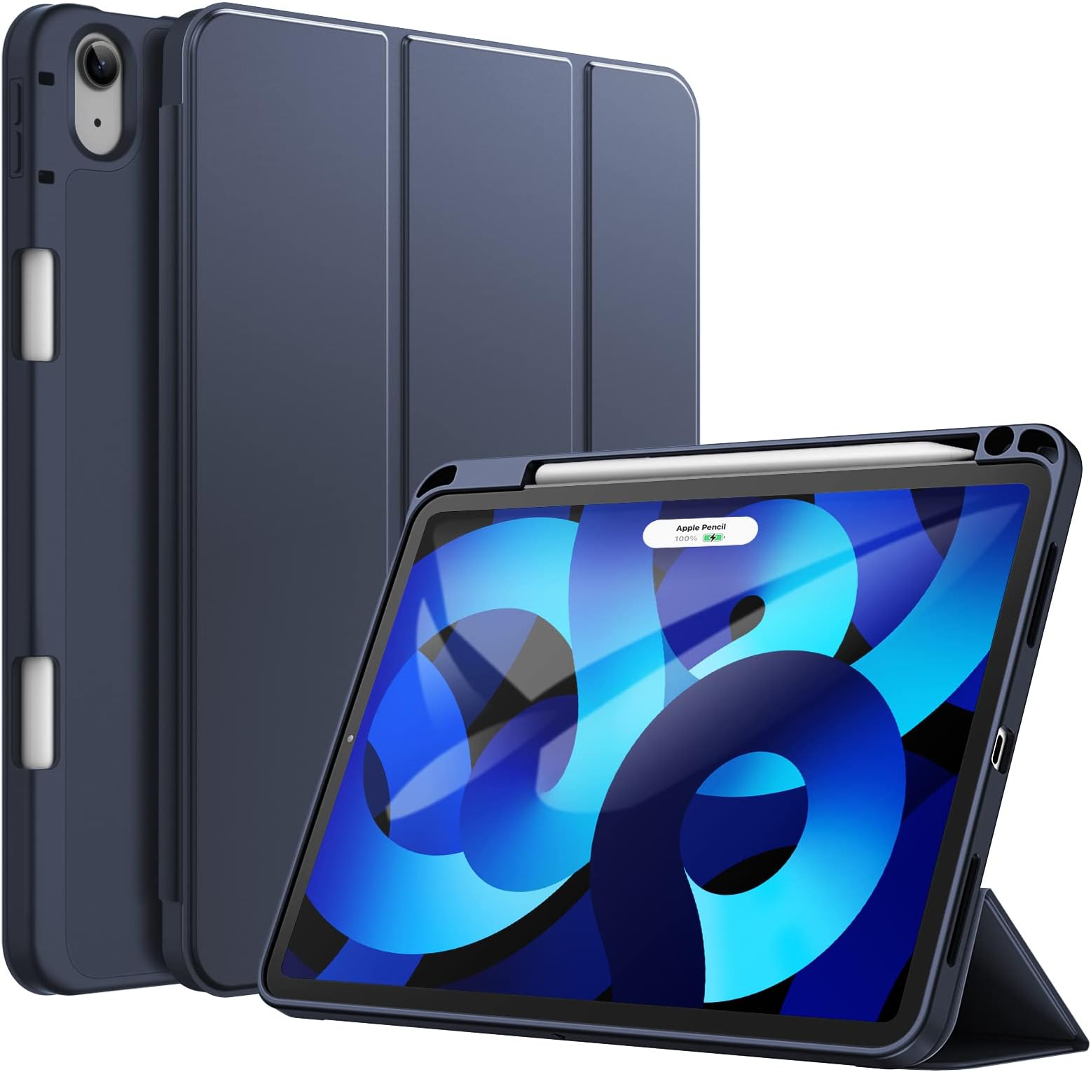 Ipad Air 5 Hülle Mit Stifthalter JETech Hülle für iPad Air 11 Zoll M2 (2024), iPad Air 5/4 (10,9-Zoll