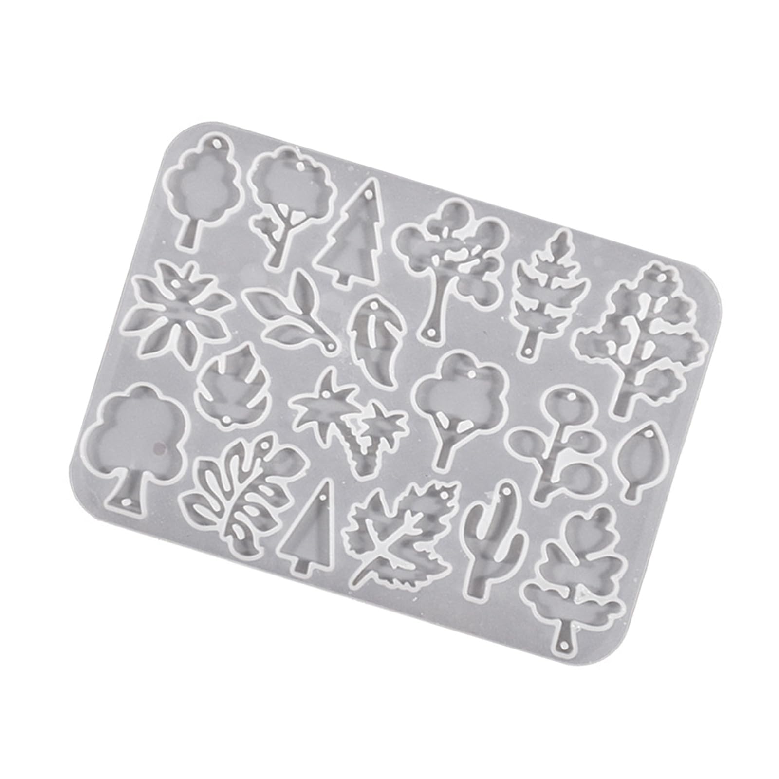 GTYLF Crystal Resin Silicone Molds Set with Rose Petal Flower Designs for Jewelry Crafting and Accessories Silicone Molds for Accessories