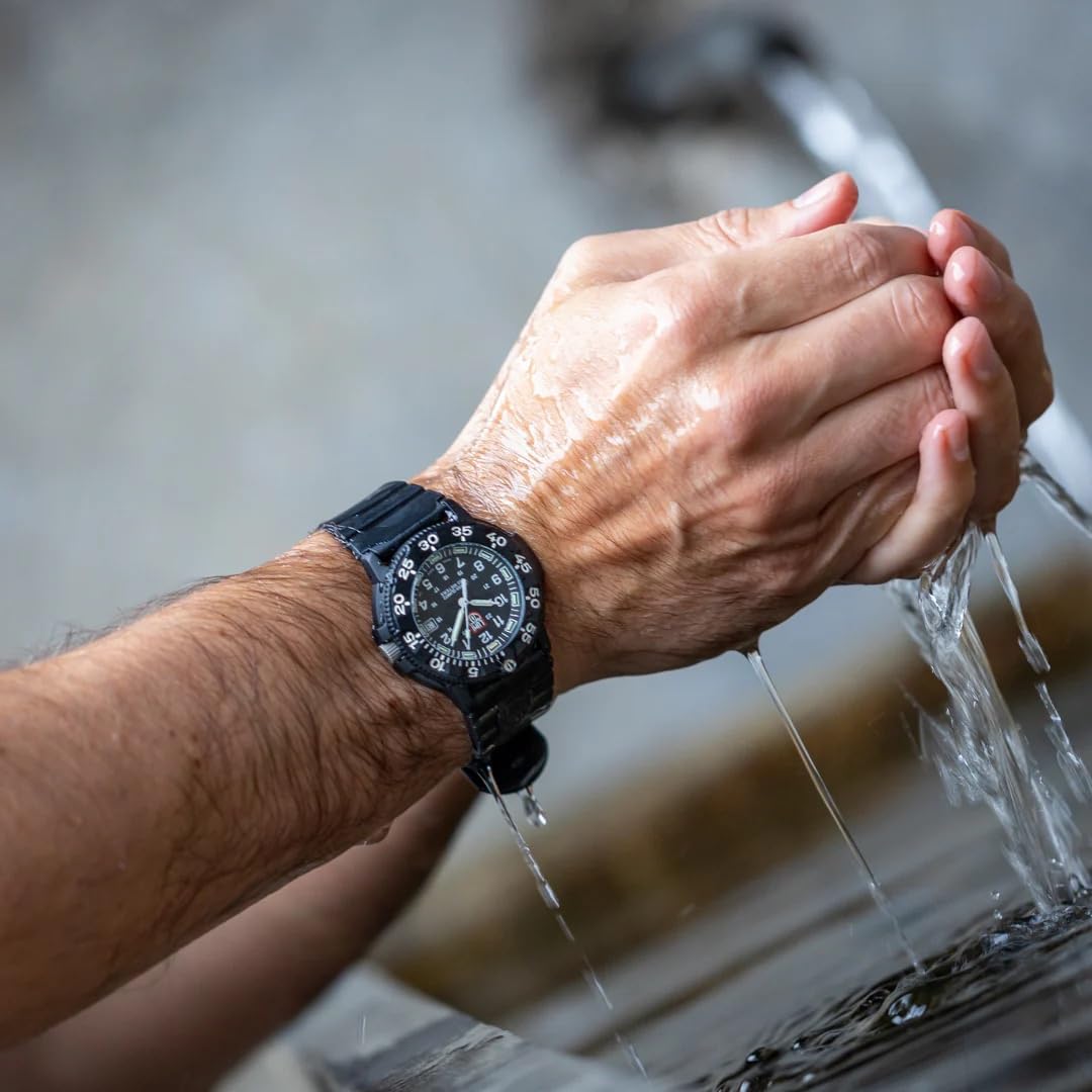 Luminox - Original Navy Seal - Reloj de buceo militar para hombre - Función de fecha - Resistente al agua hasta 200 m - Relojes para hombre - Fabricado en Suiza