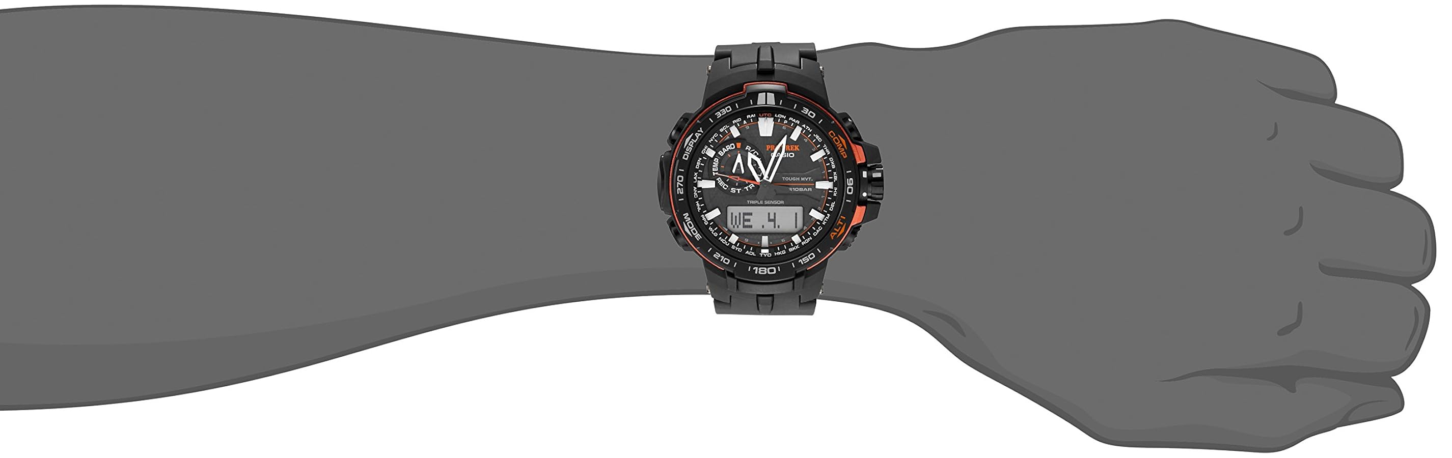 CASIO PRO TREK PRW-6000Y オレンジ プロトレック PRW-6000SG-3JR__75633__97779.