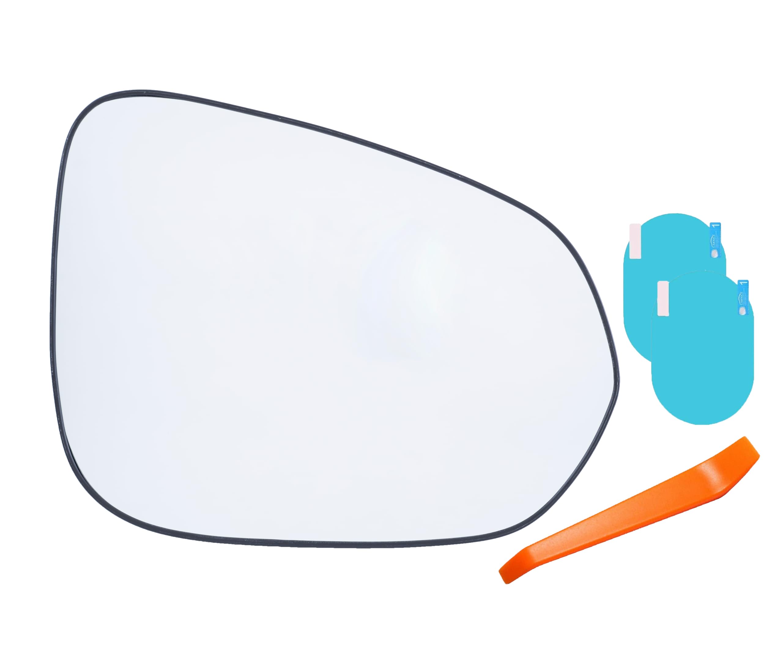 EAP Passenger Side Mirror Glass Replacement Compatible with Lexus NX 2015-2021, RX 2016 – 2022, Heated Without Auto Dimming, 8793178010, 8793178230