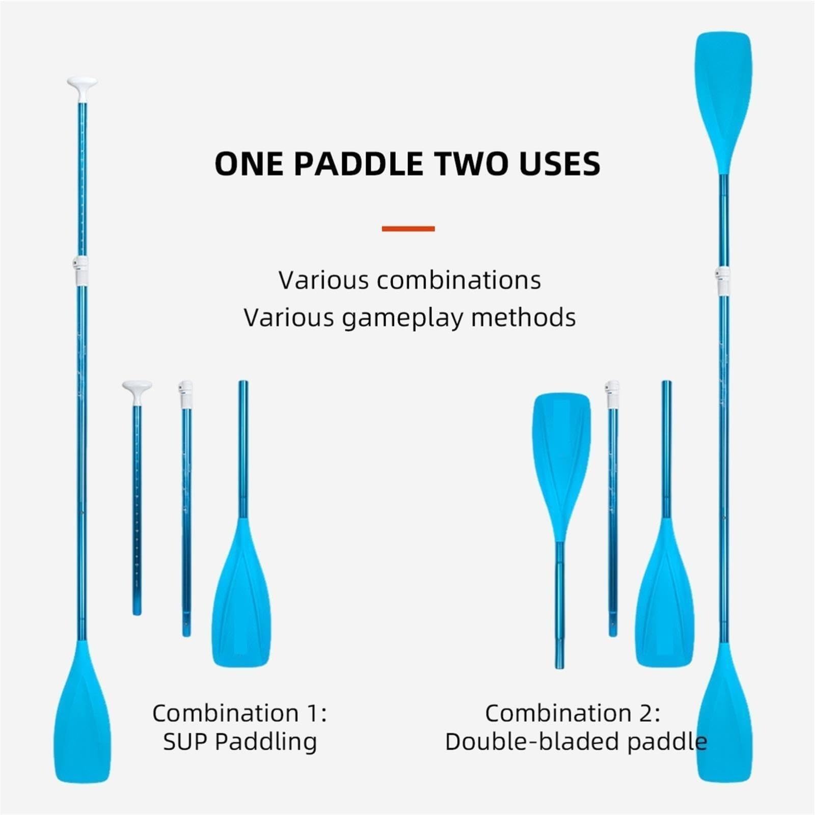 Pala De Kayak Remo de Sup 4 Piezas aleación Aluminio Ajustable