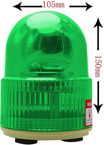 Miniatura 8 de Luz de advertencia 12V universal estroboscópica LED emergencia intermitente advertencia advertencia seguridad intermitente luces tractor verde