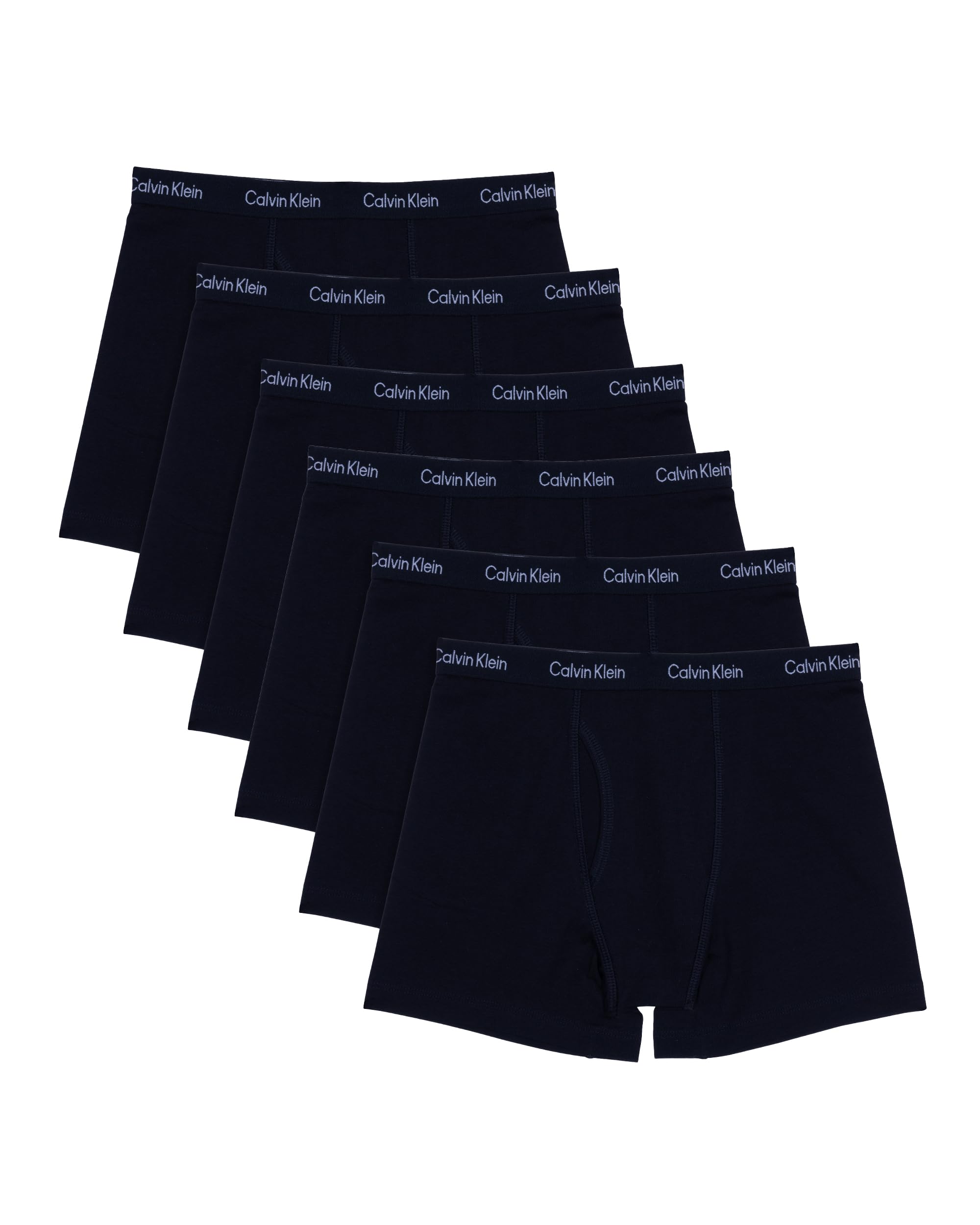 Calvin Klein Kids Boys' Modern Cotton Boxer Brief Underwear 5-Pack