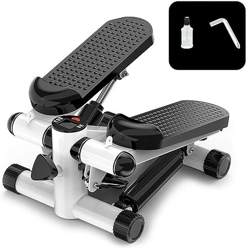 Miniatura 1 de HQEFC Máquina escalonadora, mini máquina escalonada portátil con pantalla LED, absorción de impactos antideslizante, depuración hidráulica, equipo