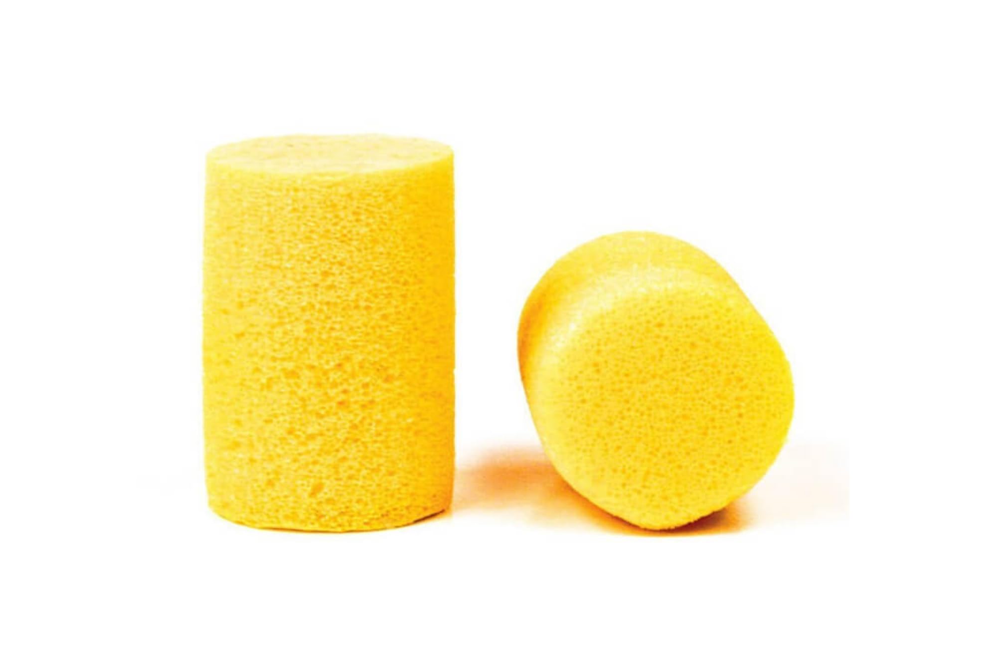 Dpm tapes - Tapones para los oídos - Tapones de espuma para cada uso diario – Para dormir, trabajar, roncar, perforar, estudiar, lijar, trabajar, lijar, soldar, amarillos (20 pares)