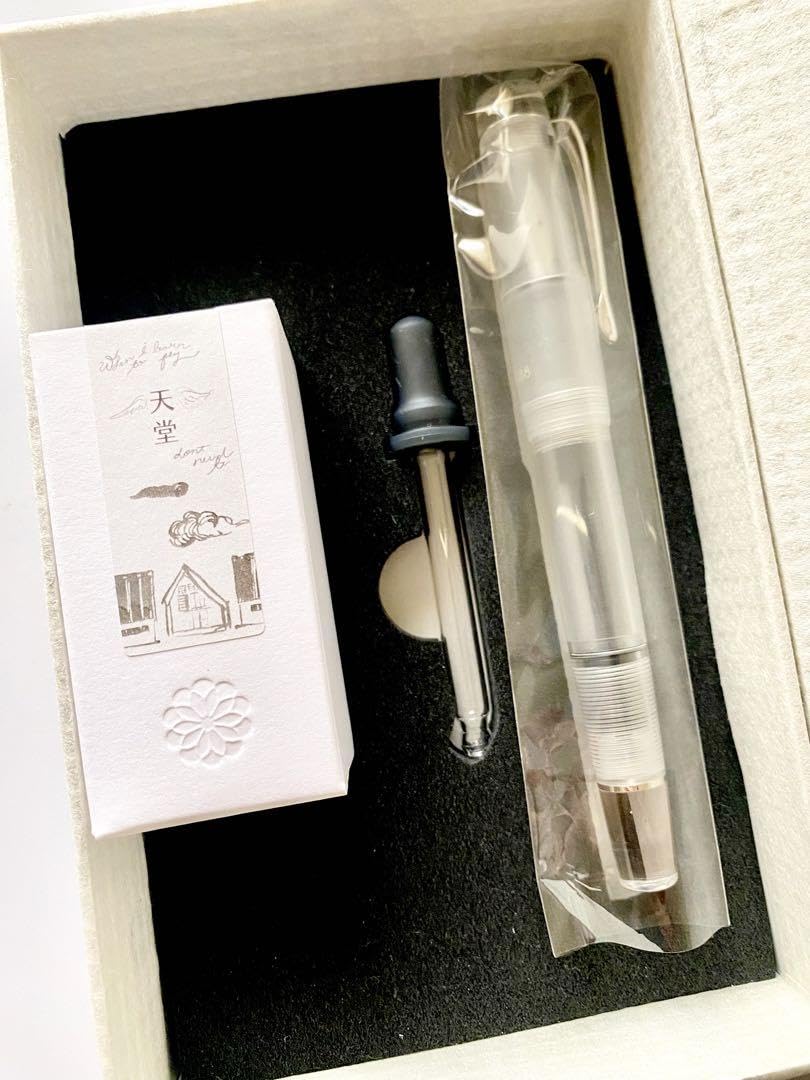 藍濃道具屋 × OPUS88　アイドロッパー　万年筆　EF Amazon.co.jp: 藍濃道具屋×OPUS88 インク止め万年筆 EF 万年筆インク