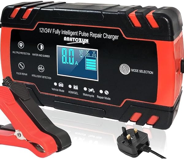 PROFIKLA 12V/24V 8Amp Smart Battery Charger