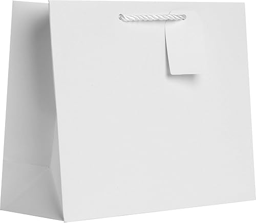 Jillson & Roberts - Bolsas grandes, color blanco mate (60 piezas)