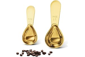Premium Stainless Steel 2-Piece Coffee Scoop Set