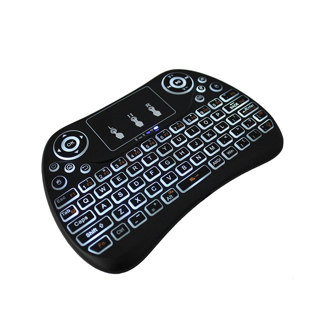 Tobo - Mini Wireless Keyboard, Multi-Media Portable Handheld Keyboard with Touch pad Mouse-(TD-621KM-02)-image-41