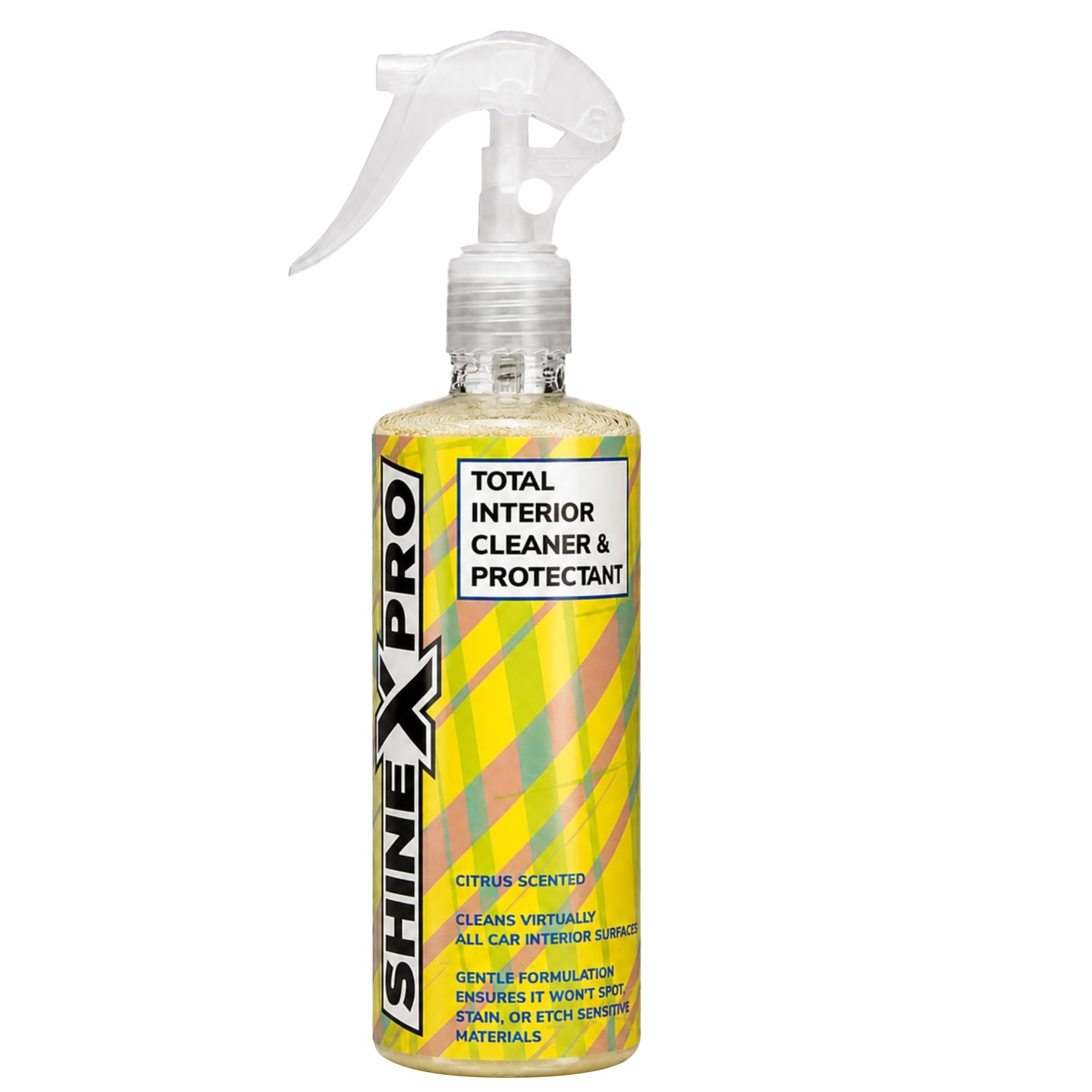 ShineXPro Car Interior Cleaner and Protectant - Citrus Scent - Safe As a Car Seat Cleaner and For All Interior Surfaces Including Leather and Fabric - Infused UV Blockers Protect From Fading-image-34