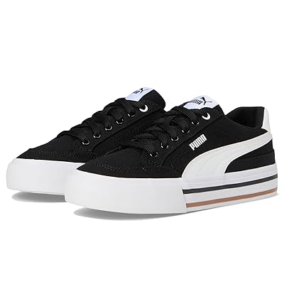 PUMA Kids Court Classic Vulc Faux Suede Sneakers (Big Kid) Kid