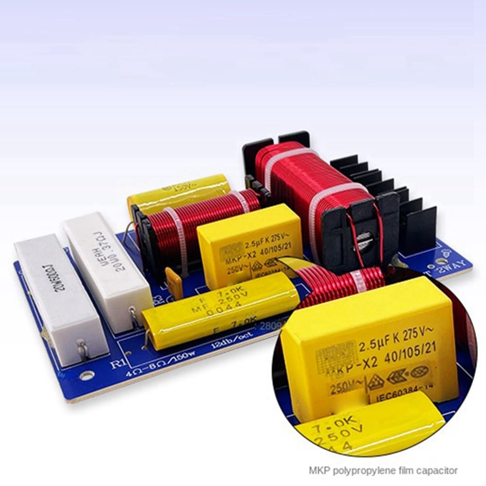 1 PCS 350W Altoparlante Audio A 2 Vie Crossover 3200Hz Divisore Ad Alta e Bassa Frequenza HiFi Filtro Crossover Ad Alta fedeltà
