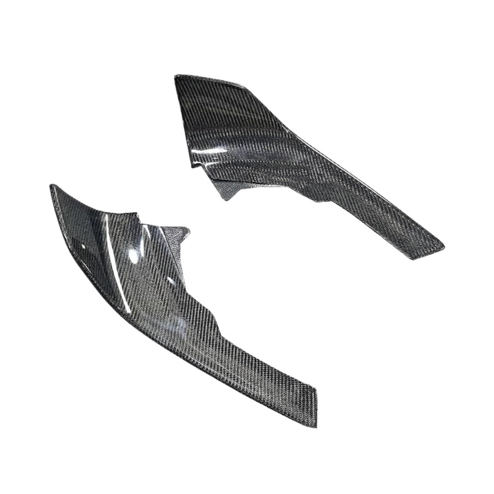 Difusor de parachoques delantero en fibra de carbono real para M2 F87 5