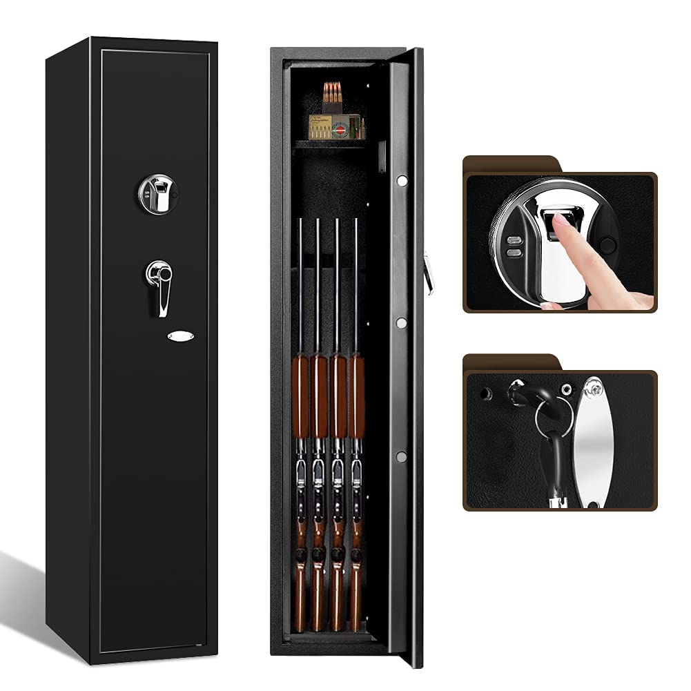 Buy 4 Rifle Safe Gun Safes for Home Rifle and Pistols, Electronic Long