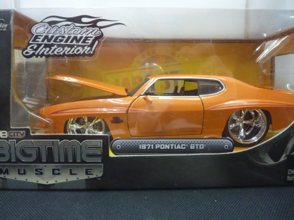 Amazon | DUB CITY BIGTIME MUSCLE 1971 PONTIAC GTO 1/24 No.90496