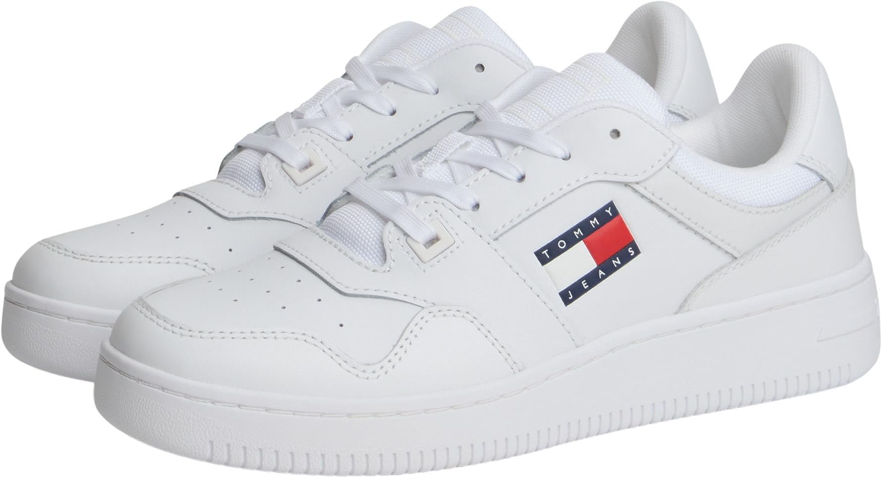 Tommy Jeans Basketball Sneaker Mujer con Logotipo