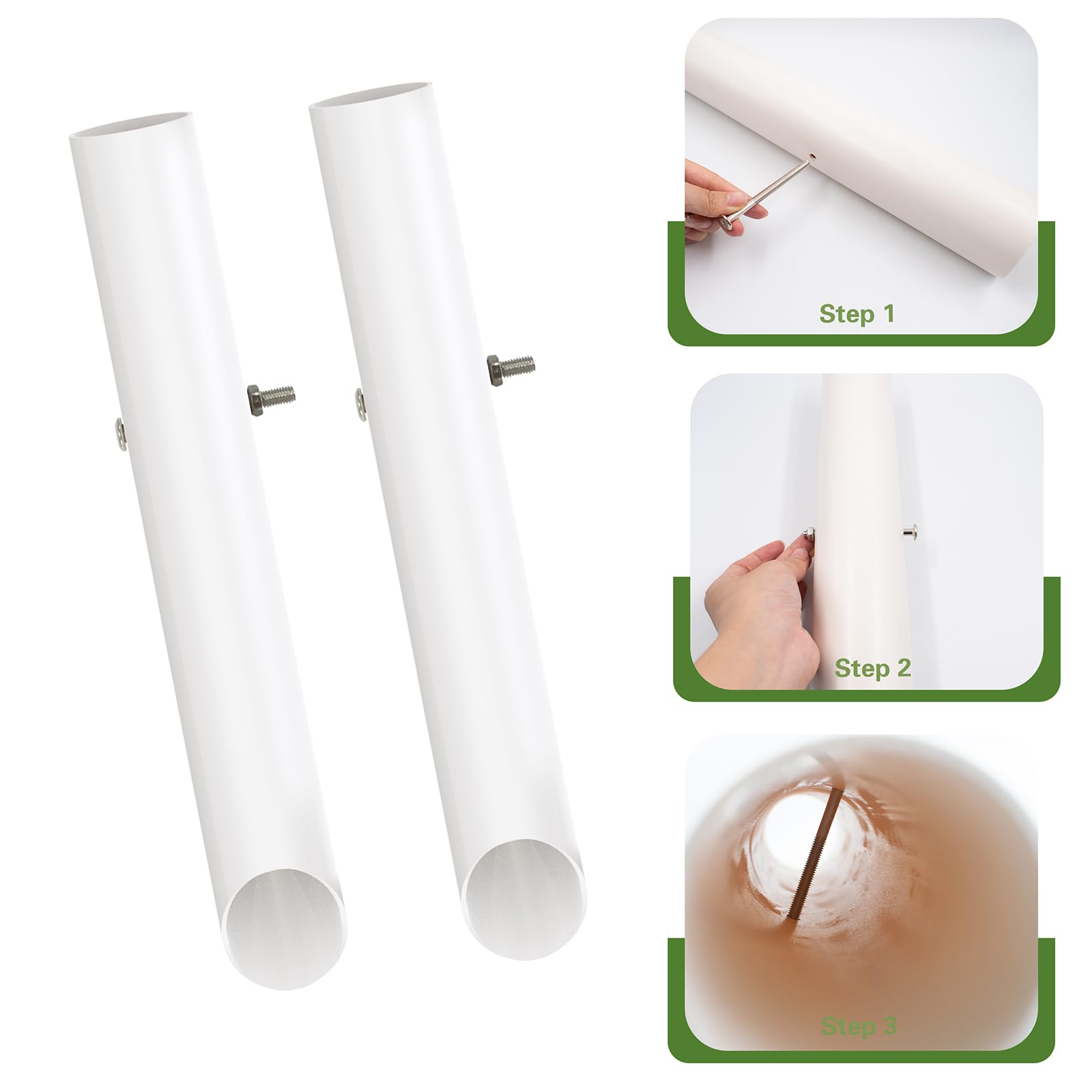 PVC Sandspike Surfcasting uchwyt na wędkę 45 cm