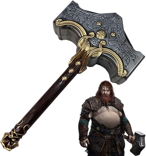 Miniatura 5 de damdos Halloween Cosplay Props for God-War Axe Foam Leviathan Kratos Axes Weapon Birthday Gifts