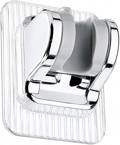 Adjustable Shower Head Holder - Self Adhesive Wall Mount Bracket,No Drill