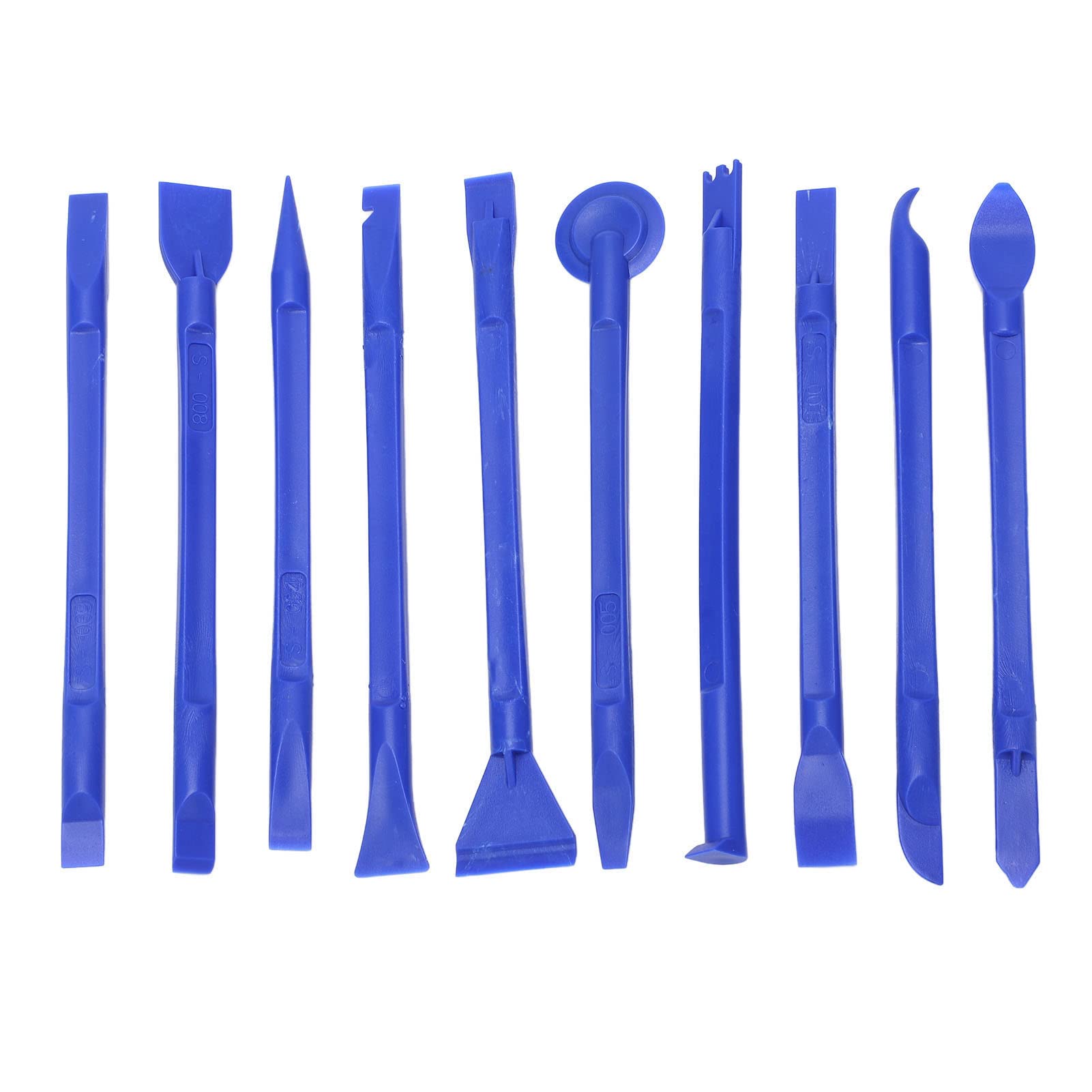 100 PCs Antistatic Spudger Plastic Opening Pry Toolset, Antistatic Spudger Mobile Handy Repair Tools Kit, mehrere Formen, für Laptop, Smartphone, Elektronikreparatur (Blue)