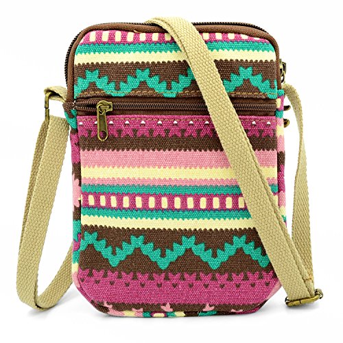 Mopaclle Ragazze Borsello in Tela Borsa a Tracolla...